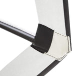 Sunnyglade 9' Patio Umbrella Outdoor Table Umbrella with 8 Sturdy Ribs (Black and White)