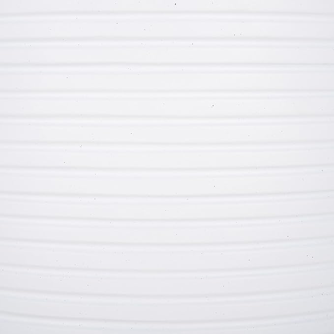 SAFAVIEH Outdoor Collection Nardo White Cement Ficonstone Planter Pot