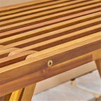 Christopher Knight Home Esme Outdoor Acacia Wood Bench, Teak Finish