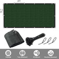 Decorative Fence Privacy Screen, 4 ft x 117 ft HDPE Mesh with Zip Ties
