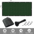 Decorative Fence Privacy Screen, 6 ft x 98 ft HDPE Mesh Windscreen