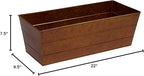 22" Galvanized Window Box Flower Planter by Trademark Innovations