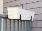 Achla Designs C-20W Window Box, White, Medium