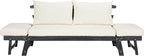 Safavieh PAT6745A Outdoor Collection Tandra Grey Modern Contemporary Daybed Day Bed