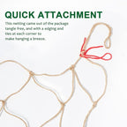 Jute Trellis Netting - Jute Netting for Garden, Heavy Duty Plant Support Netting for Climbing Plants, Cucumber, Vine, Fruits & Vegetables, Climbing Vining Plants (6.6 Ft x 32.8 Ft, 3.9 Inch Squares)