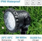 Outdoor lights Outdoor Landscape Lighting 12W Outdoor Spot Lights with Transformer for Yard Garden House Lawn Tree Flags Warm White LED Landscape Lights Christmas lights IP66 Waterproof 4 Pack