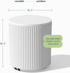 Veradek Outdoor Cooler Side Table - 2 in 1 - Designed for use as Outdoor Side Table, Patio Decor and Ice Chest