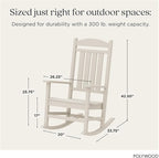 Presidential Rocking Chair in Sand