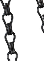 garini 3 Pack, 23 Inch Hanging Baskets Chain, Hanging Chains with Hooks Flower Pot Chain Replacement Plant Hangers for Planters, Bird Feeders and Lanterns(Black)…