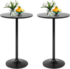 Bistro Pub Table 2 Pack 40 Inch Height Cocktail Table Round – 40in