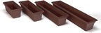 Root & Vessel 16363, Brown, Countryside Flower Box Planter, 36-Inch