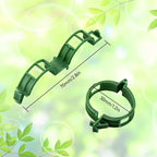 Winmany 100PCS Plant Support Garden Clips Tomato Supports/Connects Plants/Twine/Vines Trellis/Cages Vine Vegetable Fastening Clip Grafting Tools Make Grow Upright and Healthier