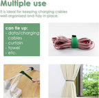 Garden Tie Green Tape, Plant Supports, Gentle On Plants (65.6ft × 0.6 inch, 1 roll, Green)