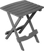 Adams Quik-Fold® Side Table - Charcoal