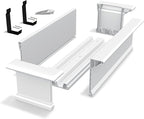 Mayne 4822-W Yorkshire Window Box, 2-foot, White