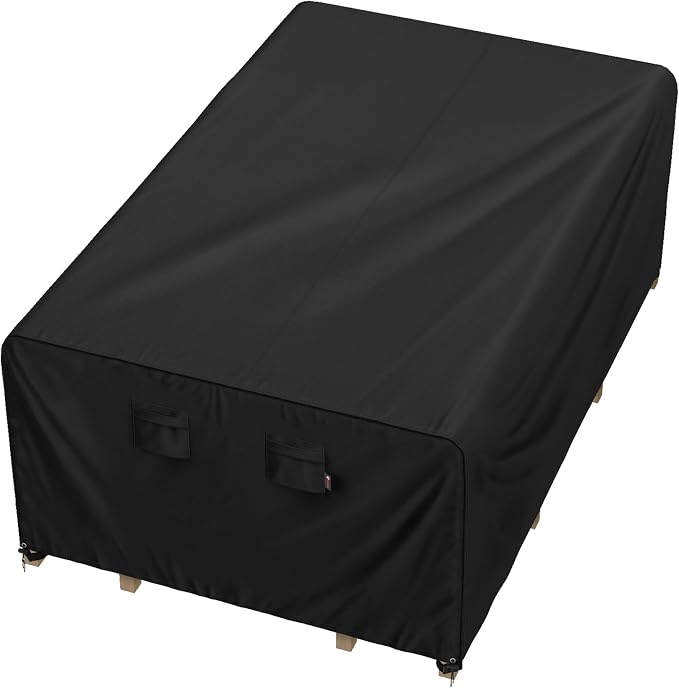 iBirdie Outdoor Patio Furniture Set Covers 110 x 56 inch fit 4 x 9 ft, 52 inch by iBirdie