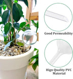 14 Pcs Plant Clear Watering Bulbs,Plastic Automatic Self-Watering Globes,Garden Water Device Watering Bulbs for Plant Flower Indoor Outdoor