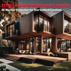 Zettum Round Patio Table Cover 90 Inch - Image 7