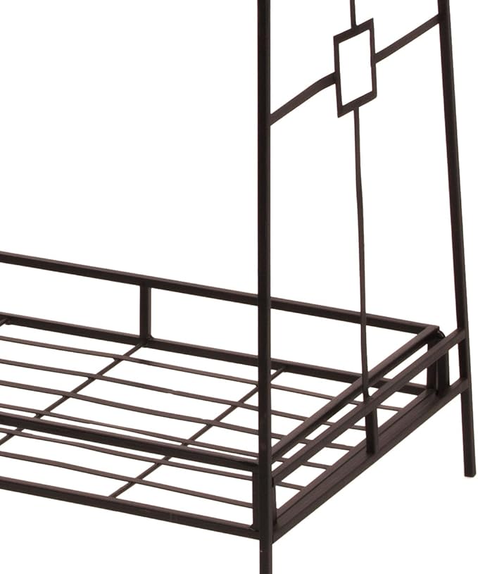 Panacea Products Forged 3-Tier Plant Stand, Black
