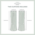 Exclusive Home Cabana Solid Indoor/Outdoor Light Filtering Hook-and-Loop Tab Top Curtain Panel Pair, 54"x63", White