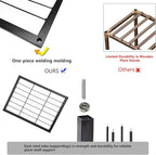 Metal Plant Stand Indoor Metal Plant Stands Outdoor Tiered Plant Shelf for Multiple Plants, 4 Tiers 8 Potted Plant Rack Holder Garden Shelves Flower Stand for Living Room Patio Corner (8 Tiers-B)