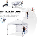 CROWN SHADES Canopy Tent 10x10 Pop Up Canopy Outdoor Shade - Image 6