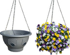 Ultimate Hanging Baskets - Strawberry, Tomato, Flower, and Herb Outdoor Planters - Use Garden Pots for Growing Plants Outside On A Deck, Fence, or Balcony (2)