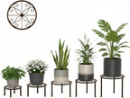 Set of 5 Metal Plant Stand for Heavy Potted Plant for Home Indoor and Outdoor Round Metal Corner Plant Stand for Flower Pot Stand Holder