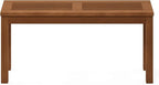 Furinno FG181110-C Tioman Outdoor Backless Bench, Natural,1-Pack
