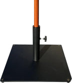 Tropishade Steel Plate Umbrella Base, 36 lbs, Black