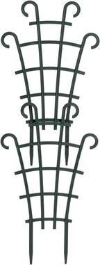 ZEAYEA 24 Pack Trellis for Potted Plants, Plastic Small Trellis for Pot, Mini Climbing Trellis Flower Pots Support for Potted Climbing Plants Vines