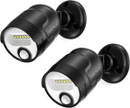 Rechargeable Battery Operated Motion Sensor Light,4000mAh Battery Powered Spotlight 600 Lumen Outdoor IP65 Waterproof for Porch,Yard,Wall,Garden