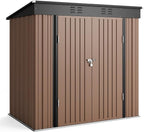 Bealife Outdoor Storage Shed Clearance, Metal Outdoor Storage Cabinet, - Image 9