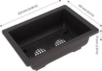 MANCHAP 20 PCS 8.9 Inch Plastic Bonsai Training Pots, Rectangular Bonsai Tree Planter Pot for Garden, Yard, Office, Home Decorative
