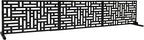 Oakland Living 6 ft. X 4 ft. Black Freestanding Metal Privacy Screen Room Divider