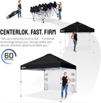 CROWN SHADES Canopy Tent, 10 x 10 Foot Portable Pop Up Outdoor Shelter - Image 6