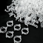 200 Pcs Plant Support Garden Clips, Tomato Clips, Crop Clips for Vine Vegetables, Fixing Tomato, Sweet Pepper, Eggplant, Makes Plants Grow Upright and Healthier