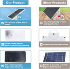 Solar Panel for Arlo Essential/XL Spotlight Cam (1st Gen), Essential 2K/2K XL (2nd Gen，3rd Gen), with 13FT Micro USB & Type-C Cables, 360° Adjustable Aluminum Mount3, 3 Pack