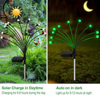 Kohlrabi Solar St Patricks Day Lights Outdoor, 4 Pack 40 LED Solar Green Firefly Lights Waterproof, Starburst Wind Swaying Light for Outside Yard Patio Planter Flower Bed Walkway Christmas Decoration