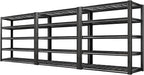 REIBII Garage Shelving 3200LBS, 5-Tier Storage Shelves, Adjustable Industrial Metal Shelving Unit for Garage, Basement, Pantry, Warehouse,Commercial, 36" W x 16" D x 72" H, 3 Pack