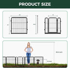 FXW Garden Fence Outdoor for The Yard – 24in x 30.4ft Heavy Duty Metal Animal - Image 5