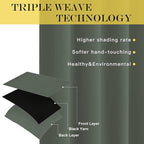 NICETOWN Room Darkening Curtain for Living Room - Energy Saving Thermal Insulated Grommet Room Darkening Curtain/Drape for Bedroom (1 Panel, 46 by 72, Dark Mallard)
