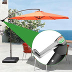 Cantilever Umbrella Parts, Adjustable Patio Umbrella Replacement Parts Umbrella Stand Parts, Suitable for Courtyard Garden and Beaches Umbrella Holder Outdoor Patio Umbrella Holder Rocking Handle