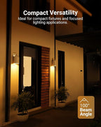 Sunco LED Yellow Bug Light Bulbs Outdoor PAR38 Bug Repellent Light for Porch, Backyard, Outside, 13W=90W, 2000K Amber Glow, Dimmable, 1050 LM, E26, Wet Rated, Instant On, Flicker Free ETL 4 Pack.