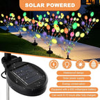2 Packs Solar Easter Decorations Outdoor Stake Lights, 16 LEDs Colorful Swaying Egg Lights for Easter Decor, Waterproof Easter Solar Lights Decor for Garden, Lawn, Pathway, Yard, Porch & Patio