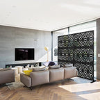 72" H×48" W Metal Privacy Screen, Outdoor Indoor Privacy Screens - Image 9