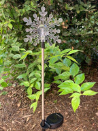 Solar Powered Garden Stake LED Light, Set of 2 (Flat X2)