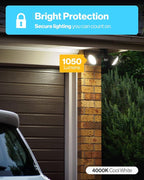 Sunco 24 Pack Outdoor LED Flood Home Patio Driveway Light, Waterproof PAR38 LED Bulb, CRI90, 4000K Cool White, 1050 Lumens, 100W Equivalent 13W, Dimmable, Wet-Rated, E26 Base UL