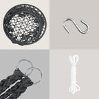 SUNCREAT Hammock Chair Hanging Macrame Swing - Image 6