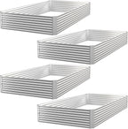 4 Pack Corrugated Galvanized Steel Raised Garden Bed Outdoor, Metal Above Ground Garden Bed for Vegetables and Flowers, Rectangle Raised Beds for Gardening-4x2FT